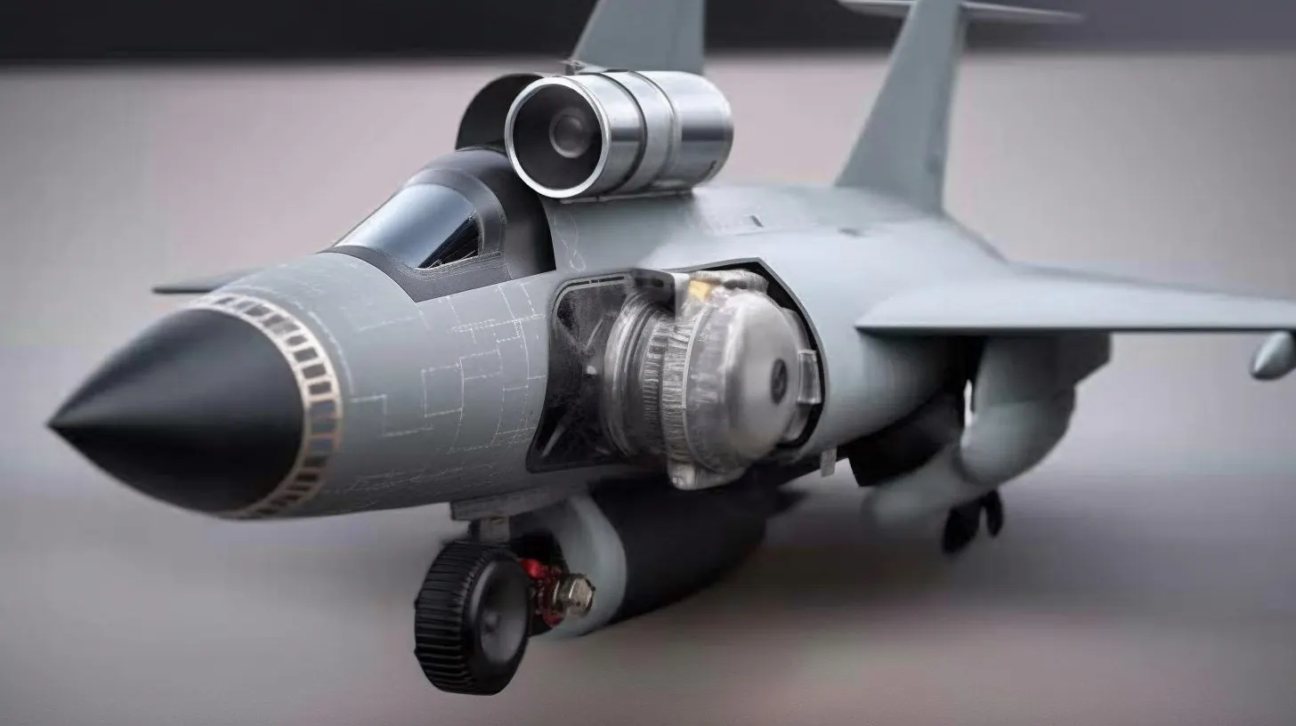 Fighter jet illustration