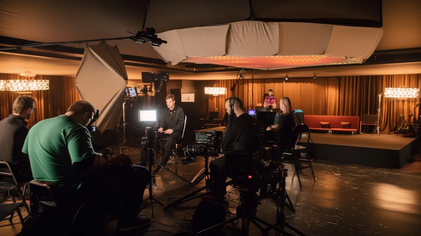 Documentary interview lighting setup